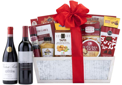 90 Point Rustic Farmhouse Wine Gift Basket