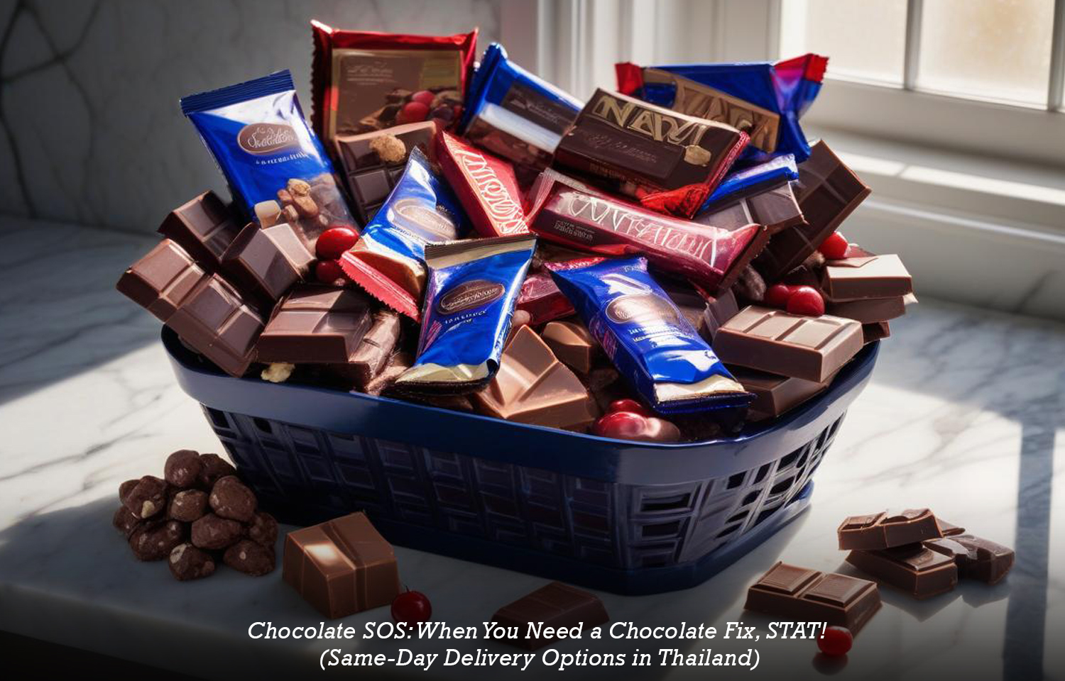 Chocolate SOS: When You Need a Chocolate Fix, STAT! (Same-Day Delivery Options in Thailand)