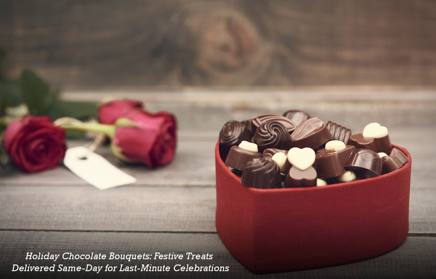 Holiday Chocolate Bouquets: Festive Treats Delivered Same-Day for Last-Minute Celebrations