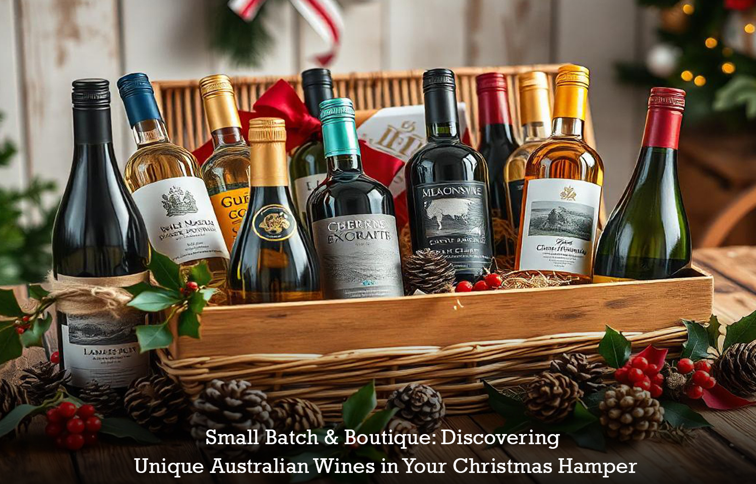 Small Batch & Boutique: Discovering Unique Australian Wines in Your Christmas Hamper