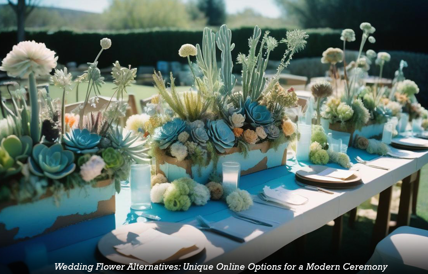 Wedding Flower Alternatives: Unique Online Options for a Modern Ceremony