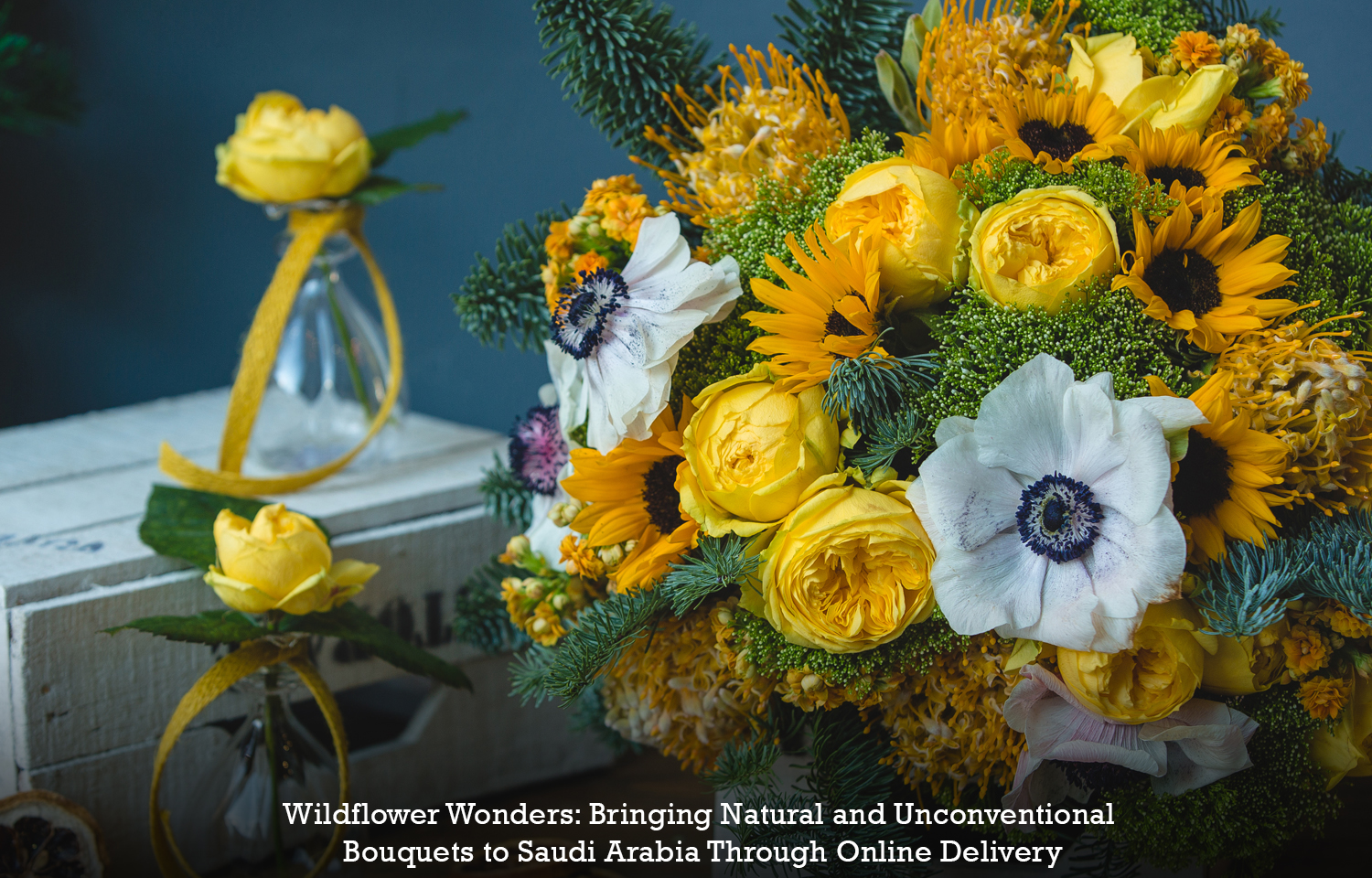 Wildflower Wonders: Bringing Natural and Unconventional Bouquets to Saudi Arabia Through Online Delivery