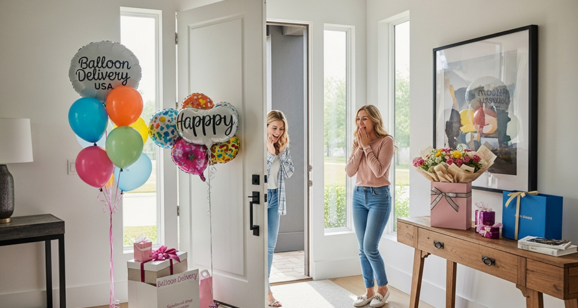 Balloon Delivery USA makes gifting effortless with same-day surprise balloons that add instant joy and excitement to every celebration.