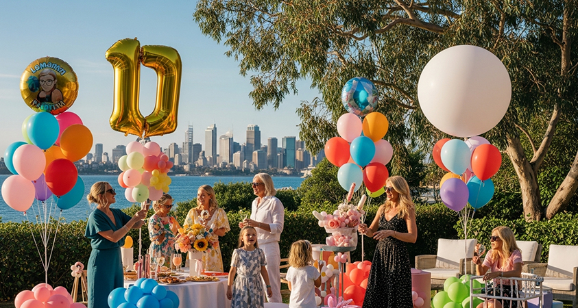 Send Balloons Online Australia: Why Balloons Are Still the Heart of Celebration Décor