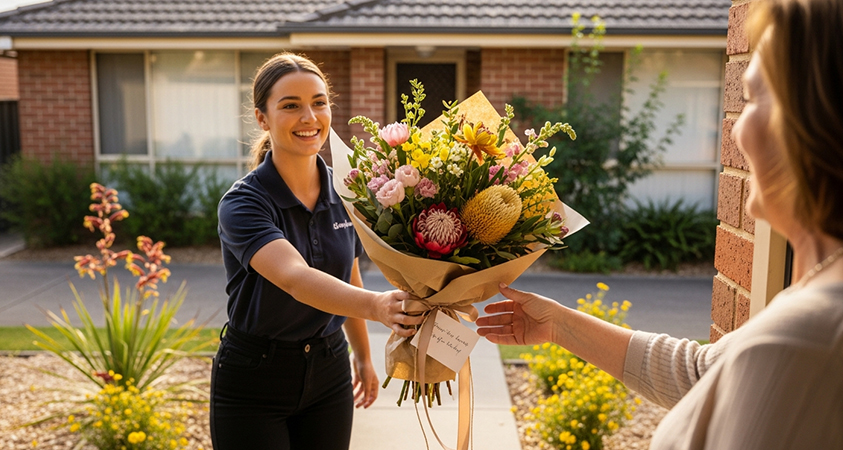 Same Day Flowers Delivery Australia: Custom Bouquets & Personalised Floral Gifts