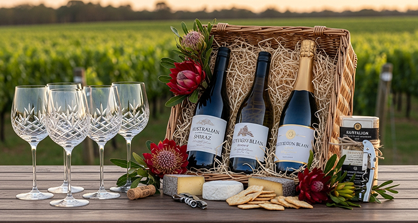 Online Wine Basket Australia: Must-Have Accessories to Include in Your Wine Basket