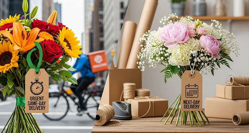Flower Delivery UK Same-Day vs. Next-Day Shipping Options