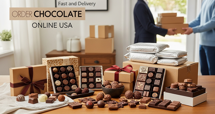 Order Chocolate Online USA How to Get Fast and Reliable Nationwide Delivery