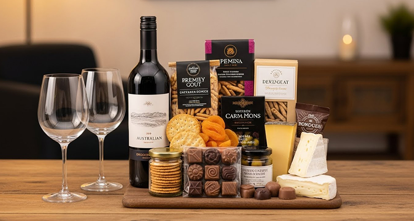 Online Wine Basket Australia Thoughtful Wine Gifts That Impress