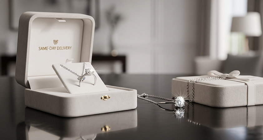 Same Day Jewellery Delivery UK From Birthdays to Proposals—When Timing Truly Matters