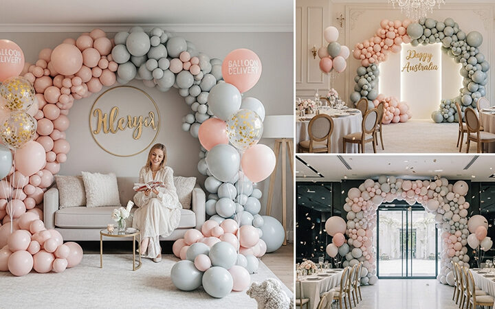 Balloon Delivery Australia: Creative Balloon Decoration Ideas for Home and Venue Events