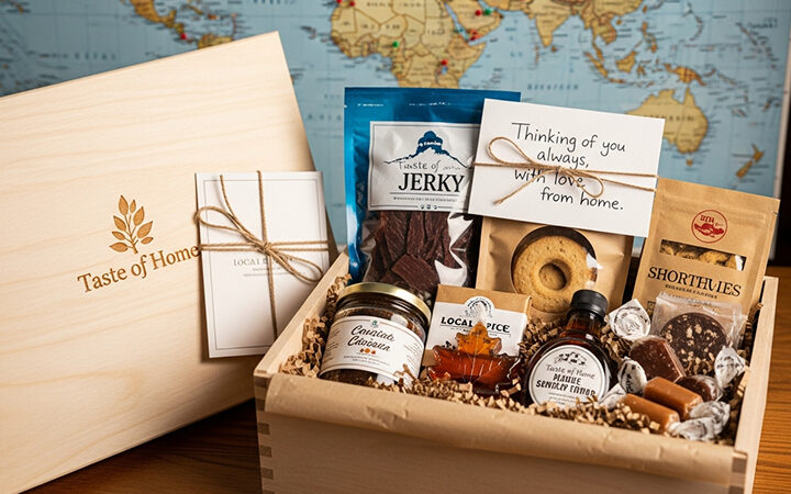 International Online Gift Shop Curating a "Taste of Home" Package for Friends Living Abroad