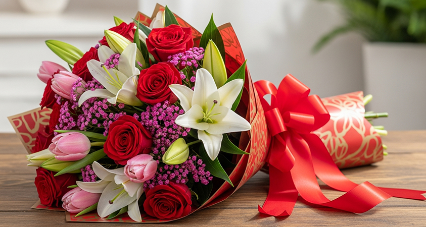 Valentine Day Flower Bouquet USA Ideas That Express Love Perfectly