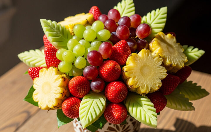 Fruit Bouquets Online UK A Healthy Alternative to Traditional Confectionery Gifts