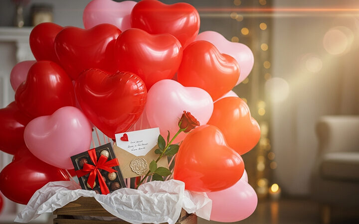 Valentine’s Day Balloons Creative Decor and Gift Ideas to Make Love Float