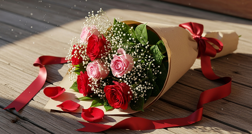 Same Day Valentine Flowers Delivery USA for Last-Minute Romantic Plans