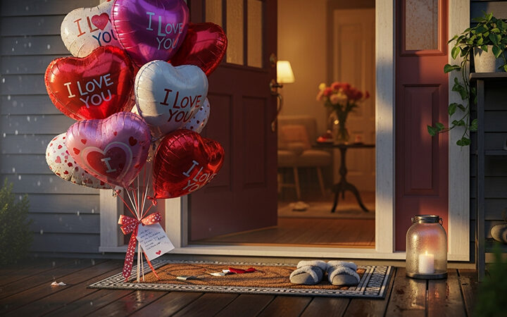 Valentine’s Day Balloon Bouquet Turn Up the Love and Celebrate