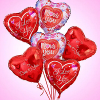 Air-Rangement® – Love & Romance Mylar Balloons image 4